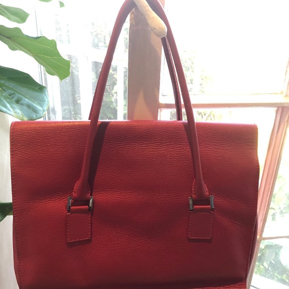 Lambertson Truex Red Boxcar Tote - Picture 6 of 8